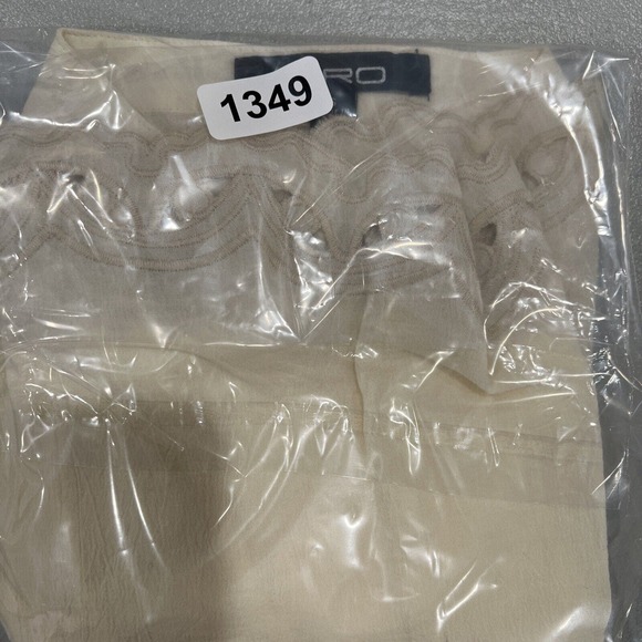 Itro Shirt Women Small Eyelet Delicate Pleated Pretty Preppy Classic Capsule - Picture 12 of 12